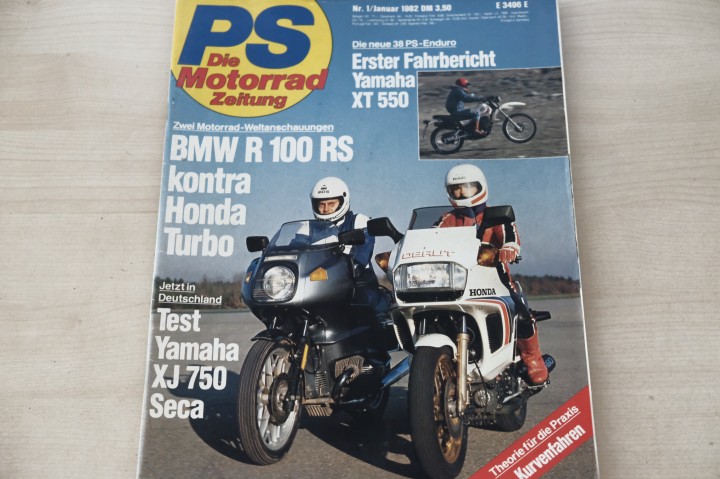 Deckblatt PS Sport Motorrad (01/1982)